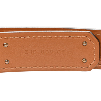Hermes Madame Calfskin O'Kelly Belt Gold 4 of 5