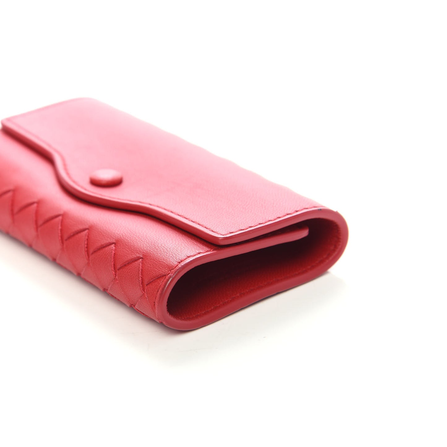 Nappa Intrecciato 6 Key Holder Red