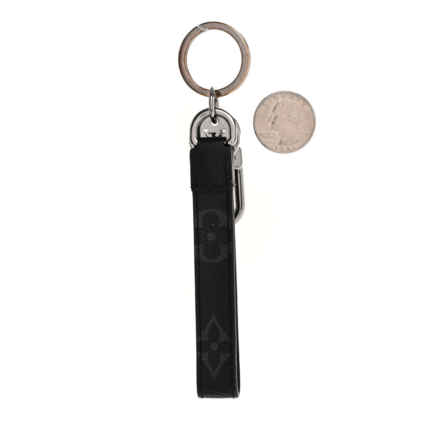 Monogram Eclipse Dragonne Bag Charm Key Holder