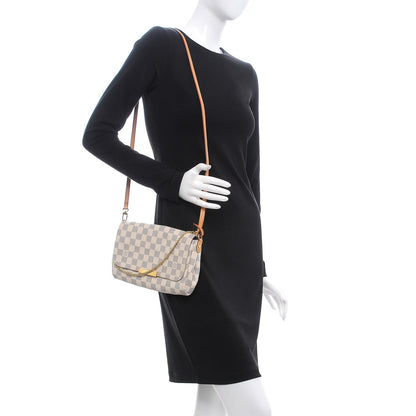 Louis Vuitton Damier Azur Favorite MM 2 of 10
