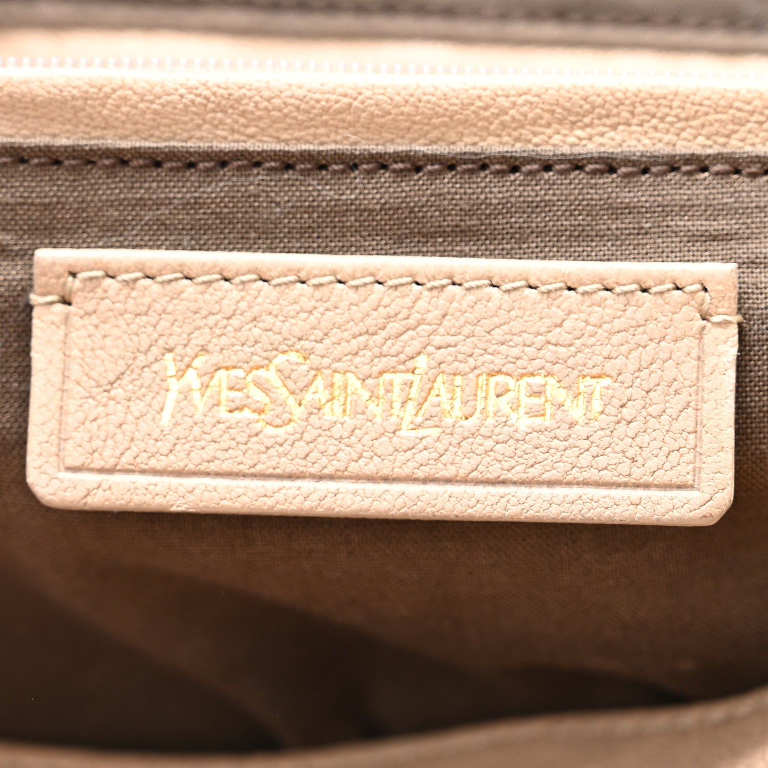 Saint Laurent Sheepskin Large Cabas ChYc Beige 6 of 12