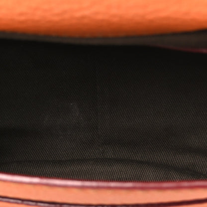Chloe Grained Calfskin Small Marcie Saddle Bag Wood Rose 5 of 15