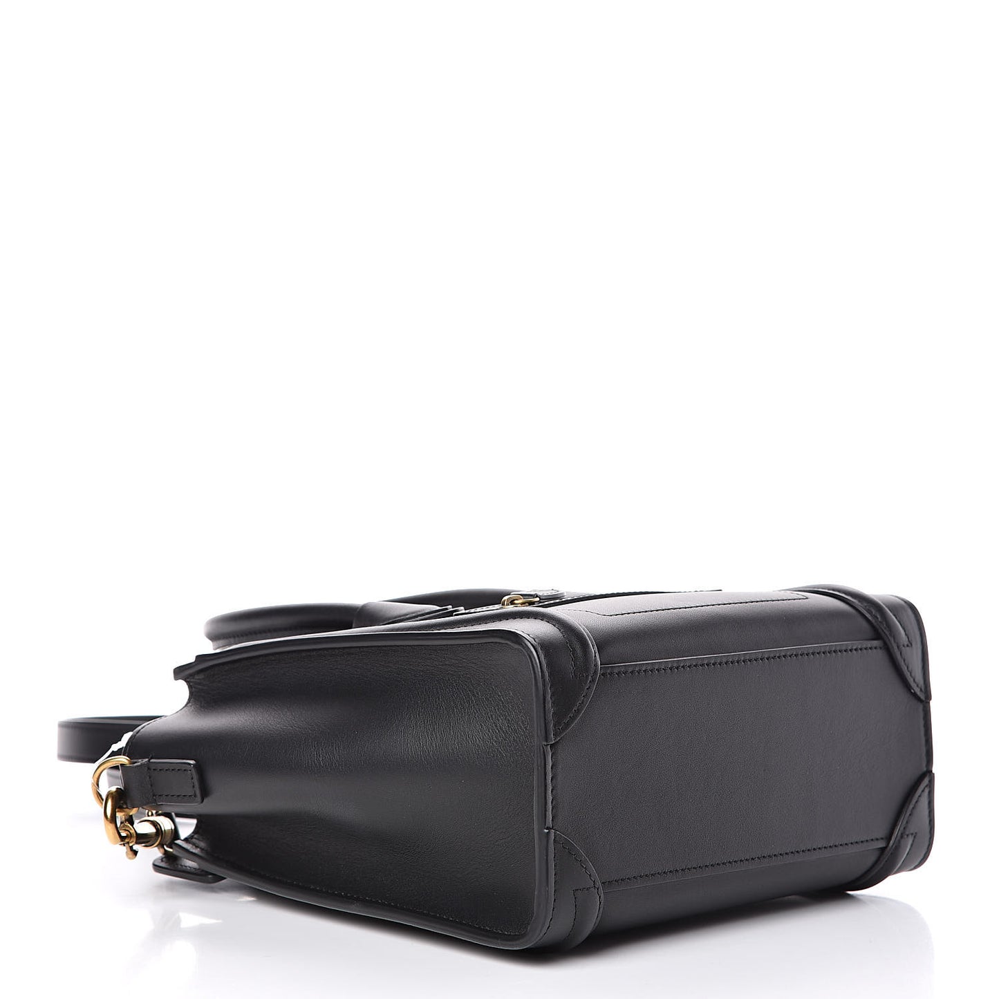 Smooth Calfskin Nano Luggage Black