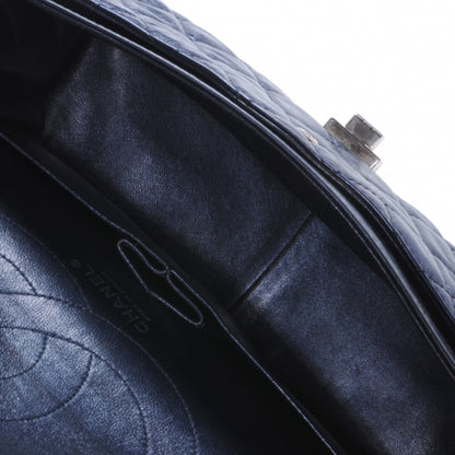 Chanel Calfskin 2.55 Reissue 227 Flap Metallic Blue 6 of 10