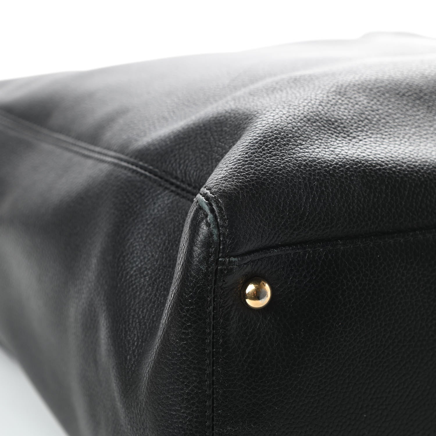 Chanel Calfskin Tall Cerf Tote Black 14 of 22