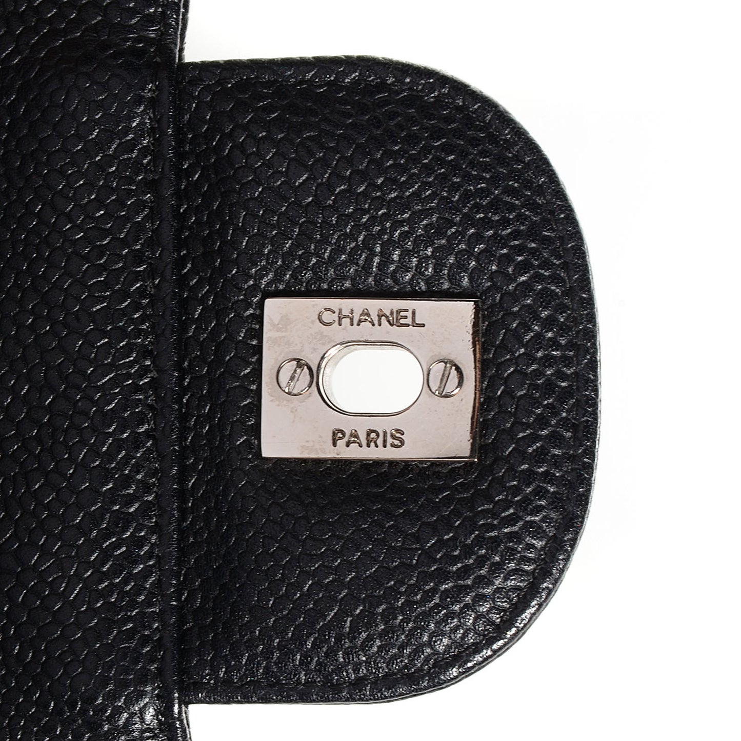 Caviar Quilted Jumbo Single Flap Black