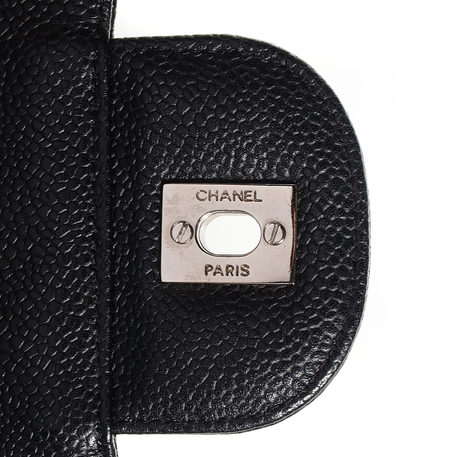 Chanel Caviar Quilted Jumbo Single Flap Black 9 of 9