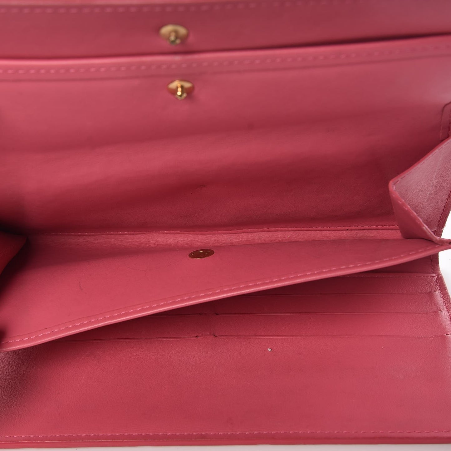 Vernis Porte Tresor International Wallet Framboise