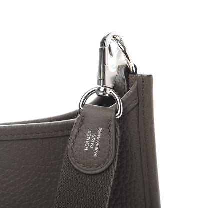 Hermes Taurillon Clemence Evelyne TPM Etain 10 of 12