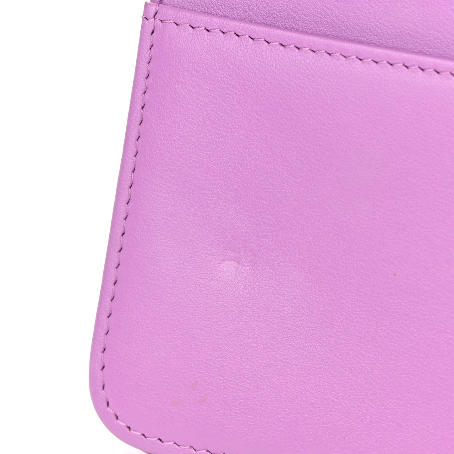 Caviar Quilted Boy Wallet On Chain WOC Purple