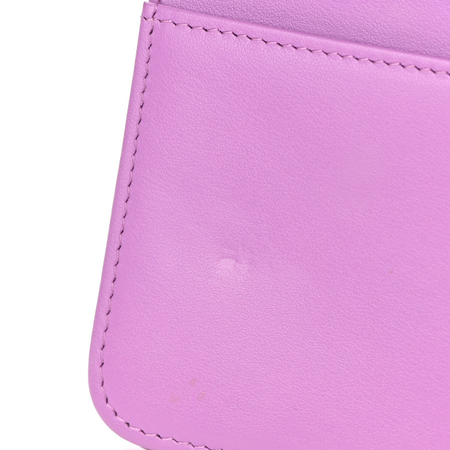 Chanel Caviar Quilted Boy Wallet On Chain WOC Purple 13 of 14