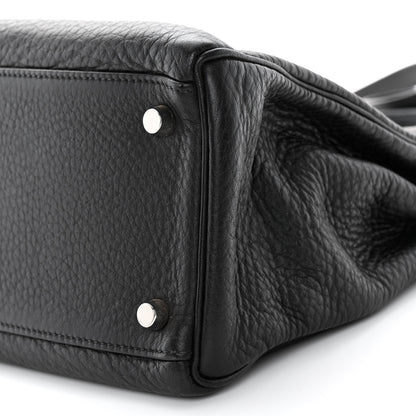 Hermes Fjord Kelly Retourne 32 Black 10 of 14
