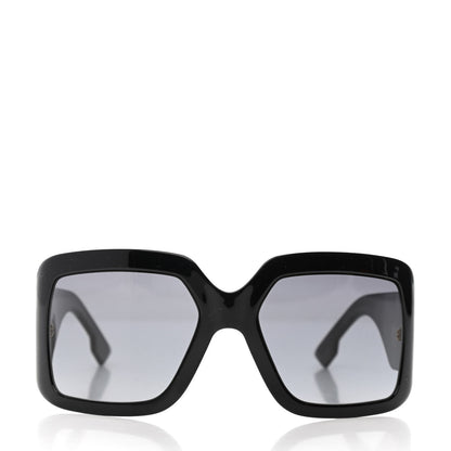 Christian Dior Acetate DiorSo Light 2 Shield Sunglasses Black 2 of 6