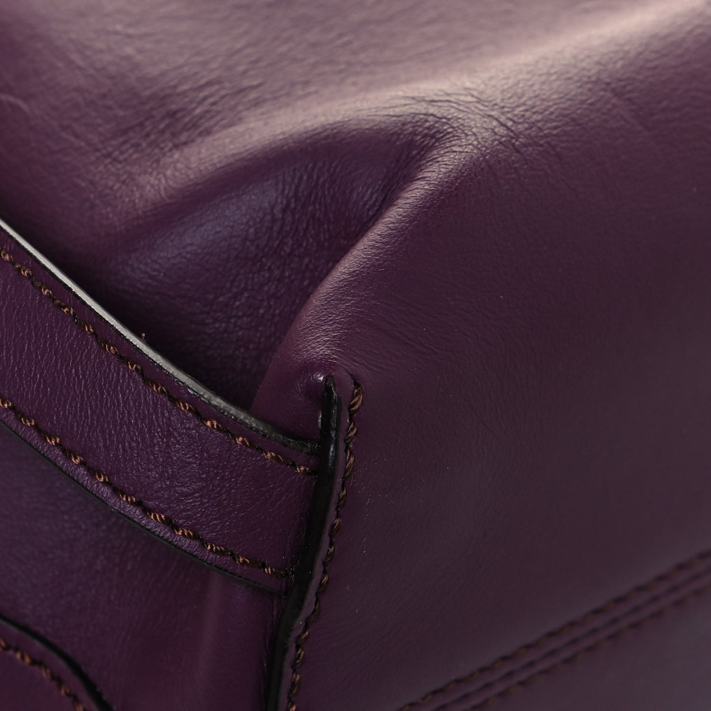 Vitello Century Pearl Bi-Color Scalloped Mini Back to School Backpack Amarone Black Cherry