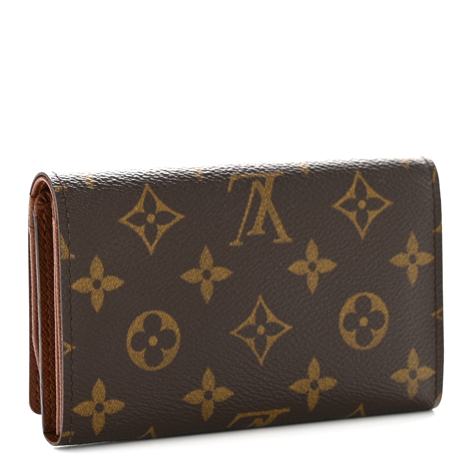 Louis Vuitton Monogram Porte-Monnaie Tresor Wallet 3 of 10