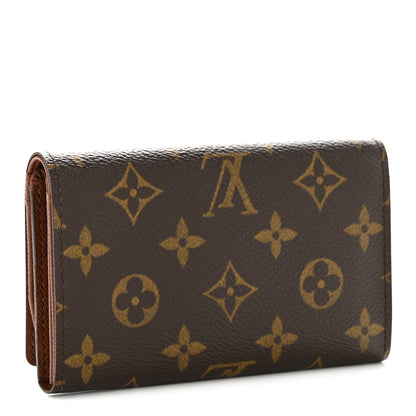 Louis Vuitton Monogram Porte-Monnaie Tresor Wallet 3 of 10