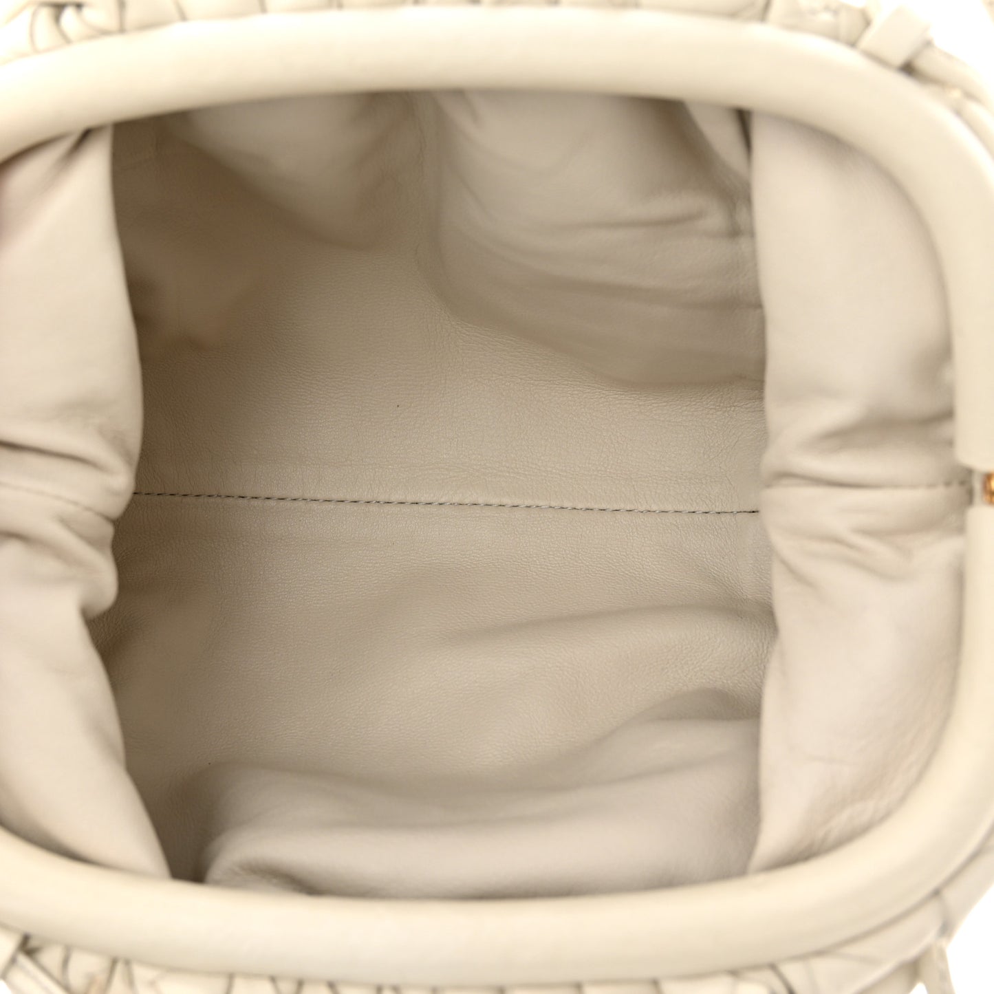 Nappa Intrecciato The Mini Pouch Plaster