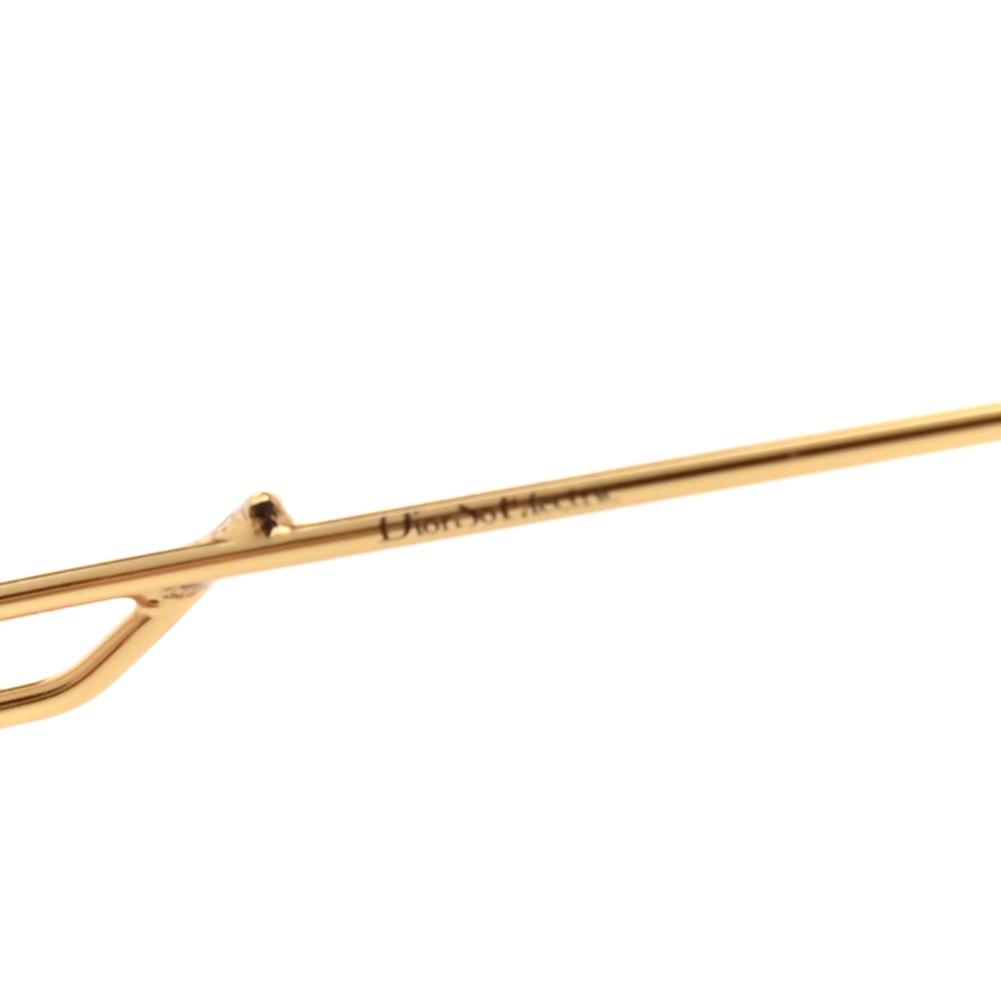 Metal So Electric Sunglasses Gold White