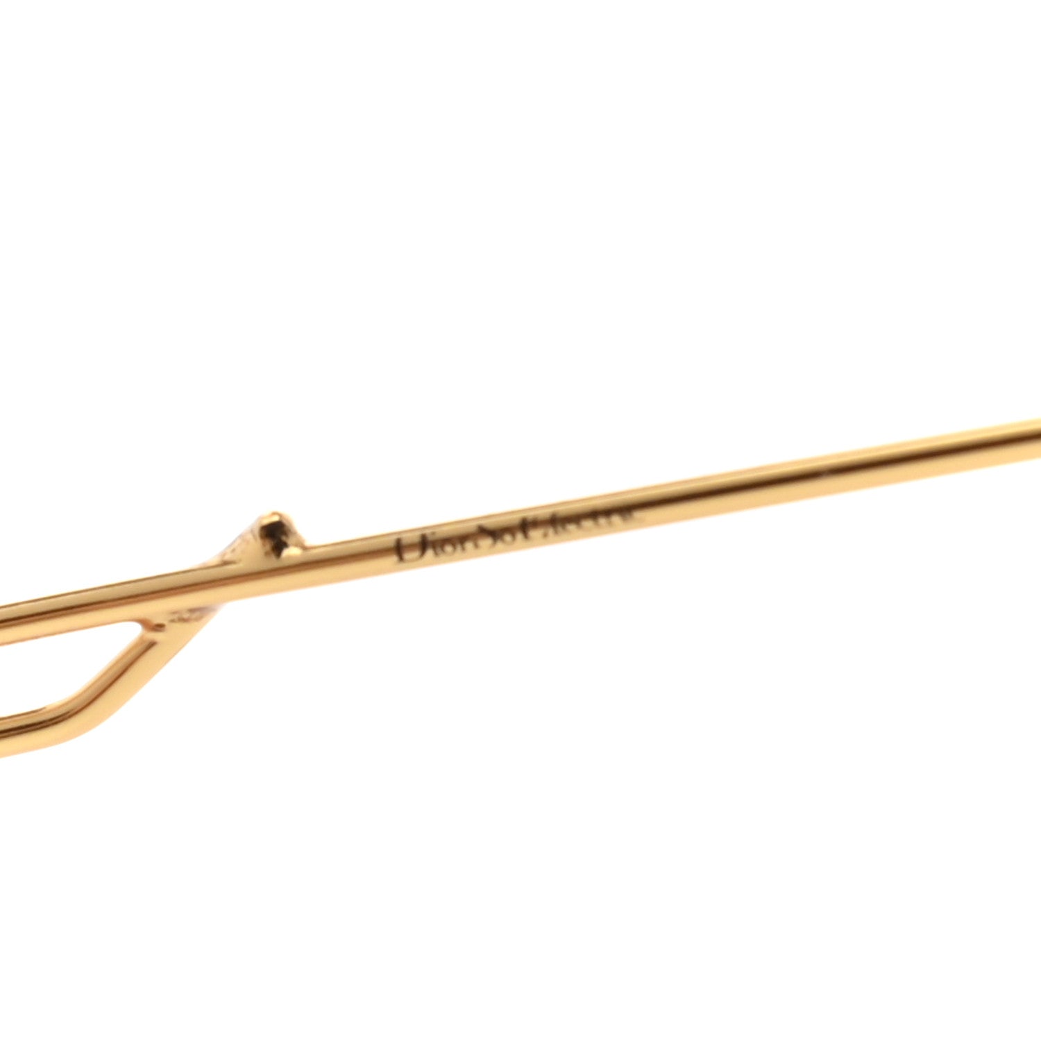 Christian Dior Metal So Electric Sunglasses Gold White 8 of 8
