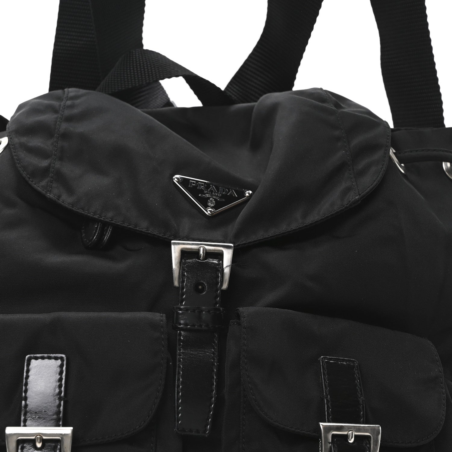 Prada Tessuto Nylon Vela Small Backpack Black 8 of 10