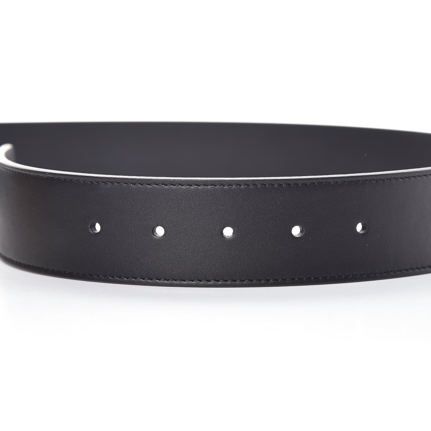 Gucci Calfskin Double G 40mm Belt 85 34 Black 5 of 7