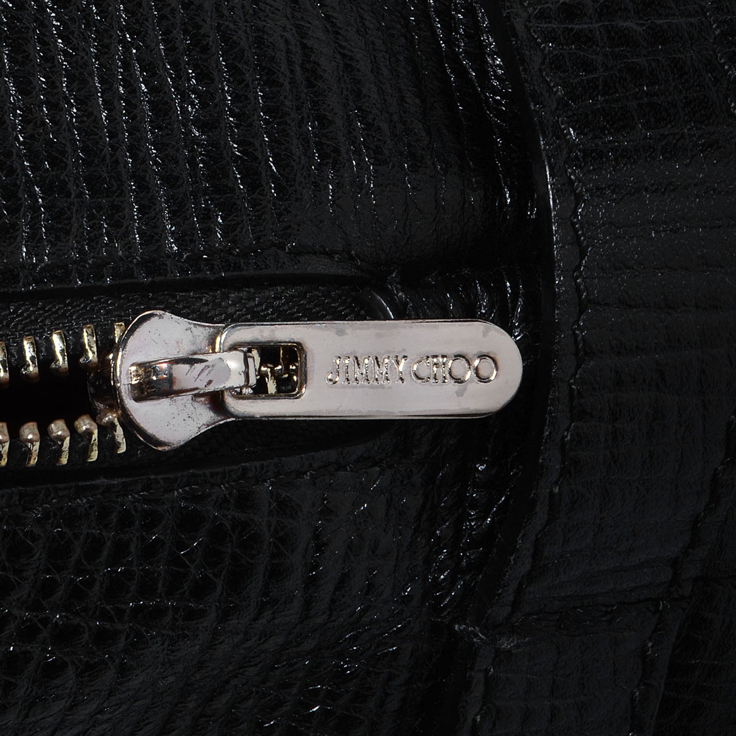 Textured Calfskin Blythe L Satchel Black
