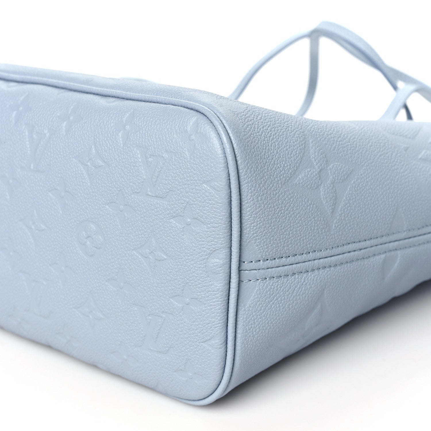 Louis Vuitton Empreinte Monogram Giant Neverfull MM Blue Hour 10 of 11