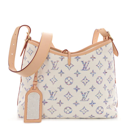 Louis Vuitton Monogram Jacquard CarryAll PM Multicolor Beige 1 of 13