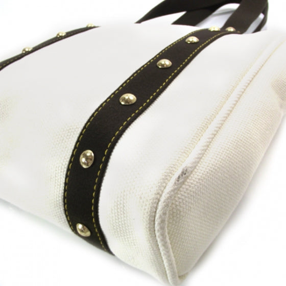 Toile Antigua Cabas MM White