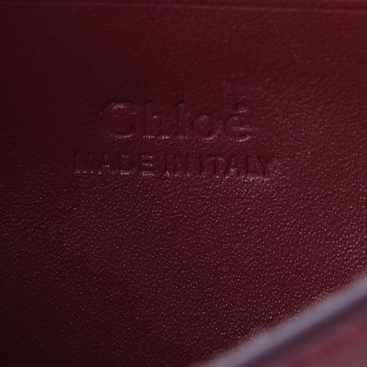 Chloe Suede Calfskin Mini Faye Shoulder Bag Plum Purple 6 of 7
