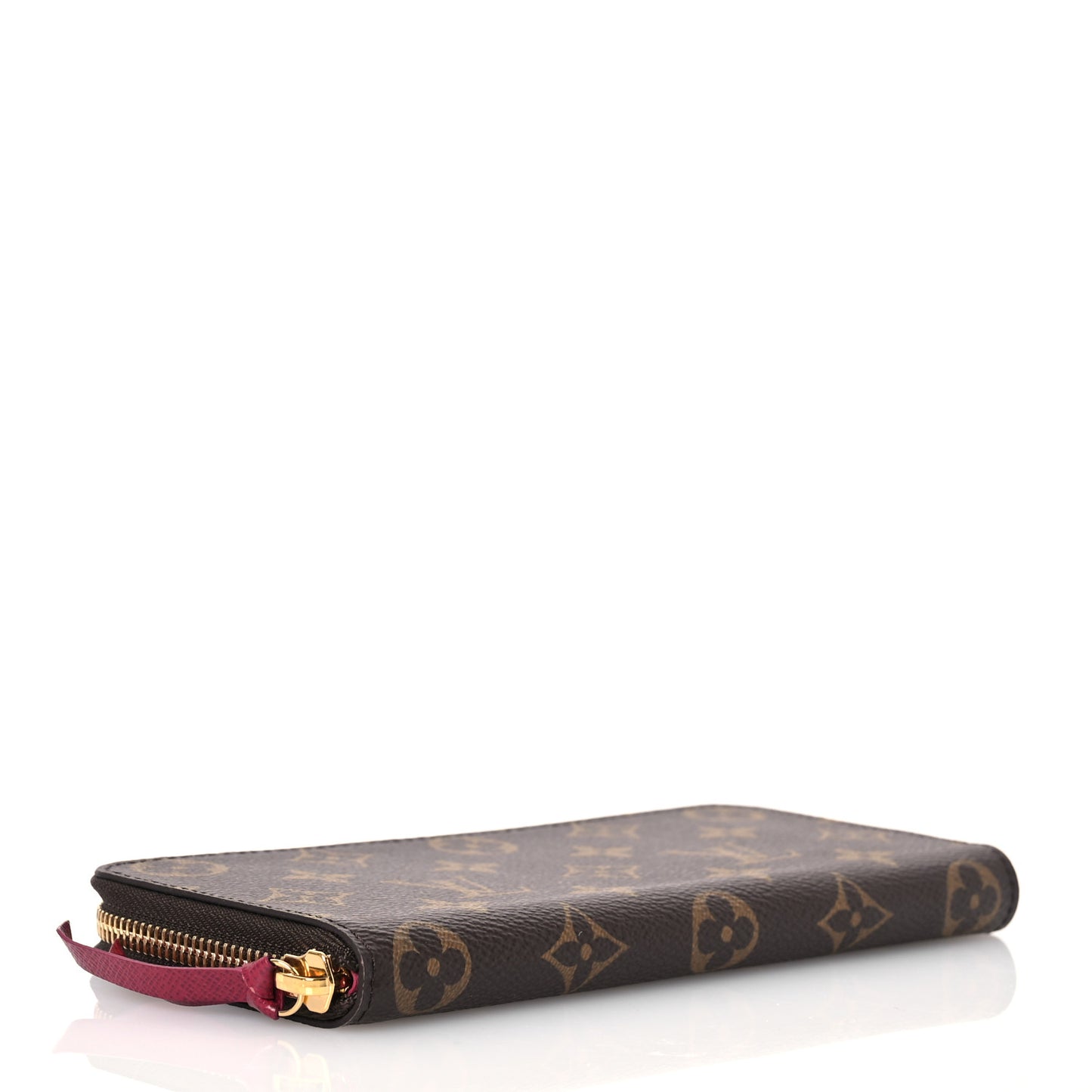 Monogram Clemence Wallet Fuchsia