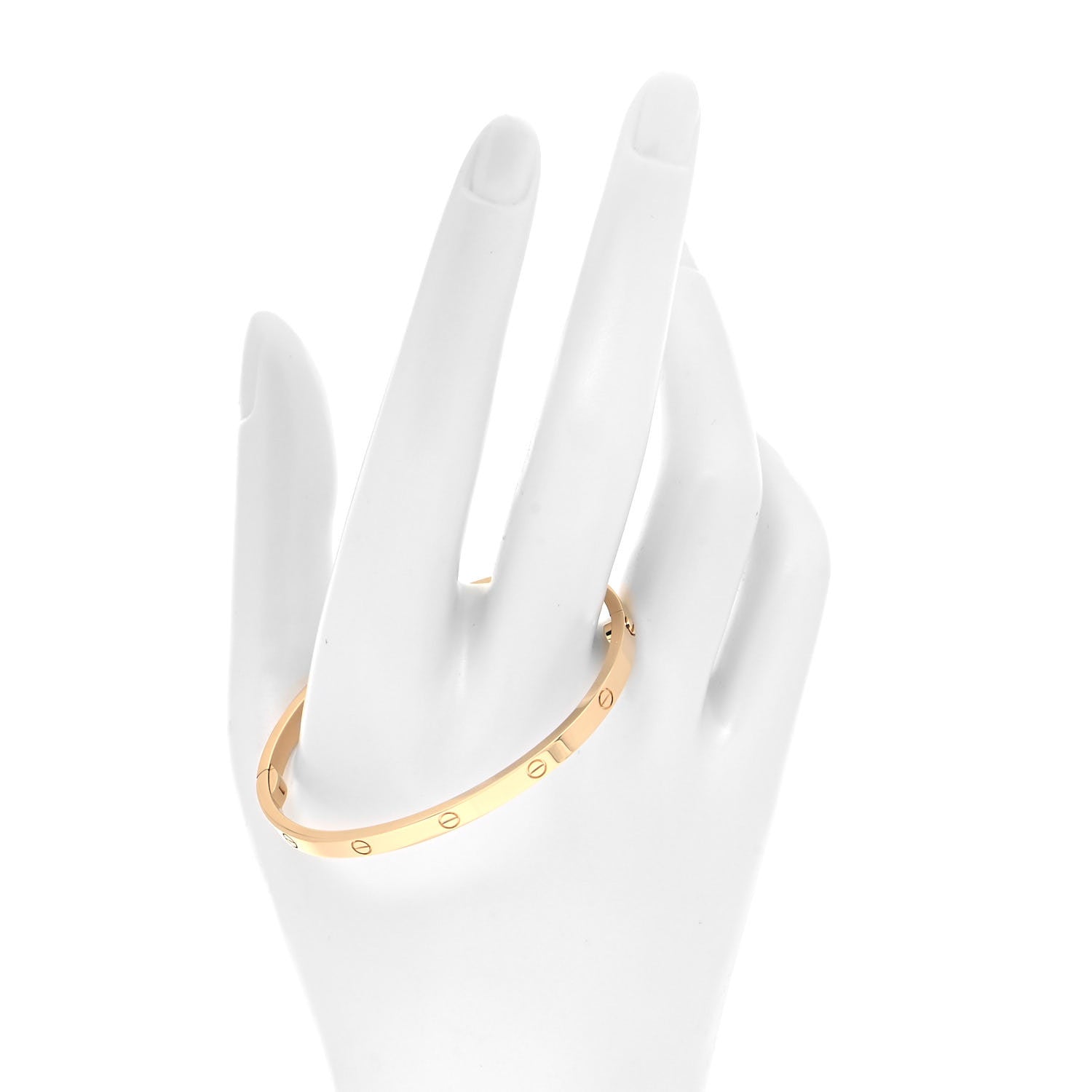 Cartier 18K Yellow Gold Small LOVE Bracelet 16 2 of 6