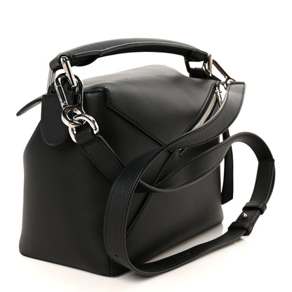 Loewe Calfskin Small Puzzle Edge Bag Black 3 of 11
