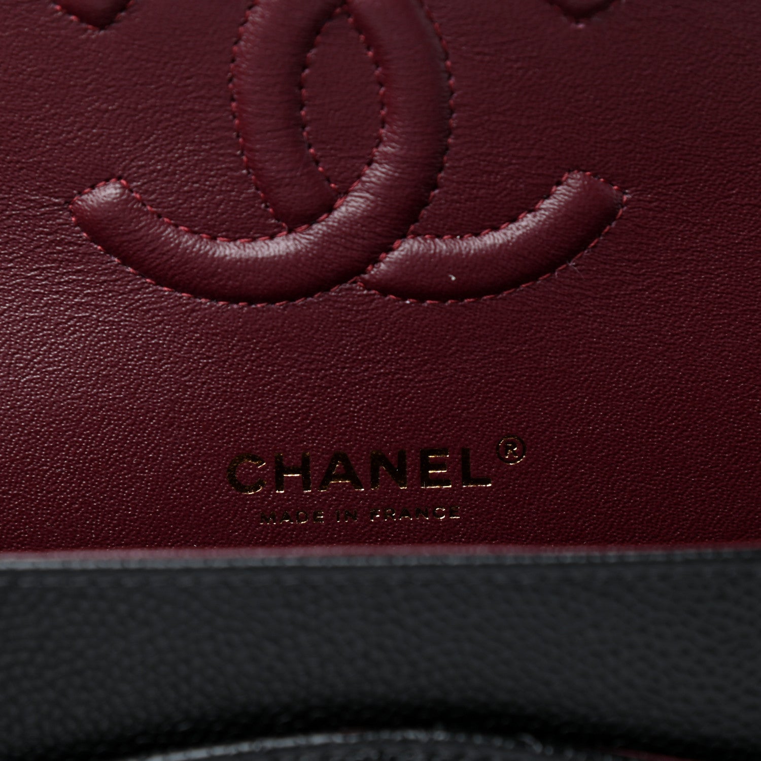 Chanel Caviar Quilted Medium Double Flap Black 6 of 12