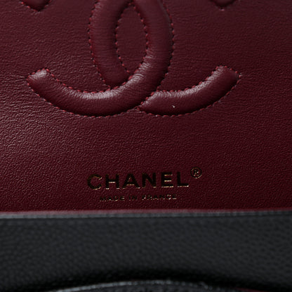 Chanel Caviar Quilted Medium Double Flap Black 6 of 12
