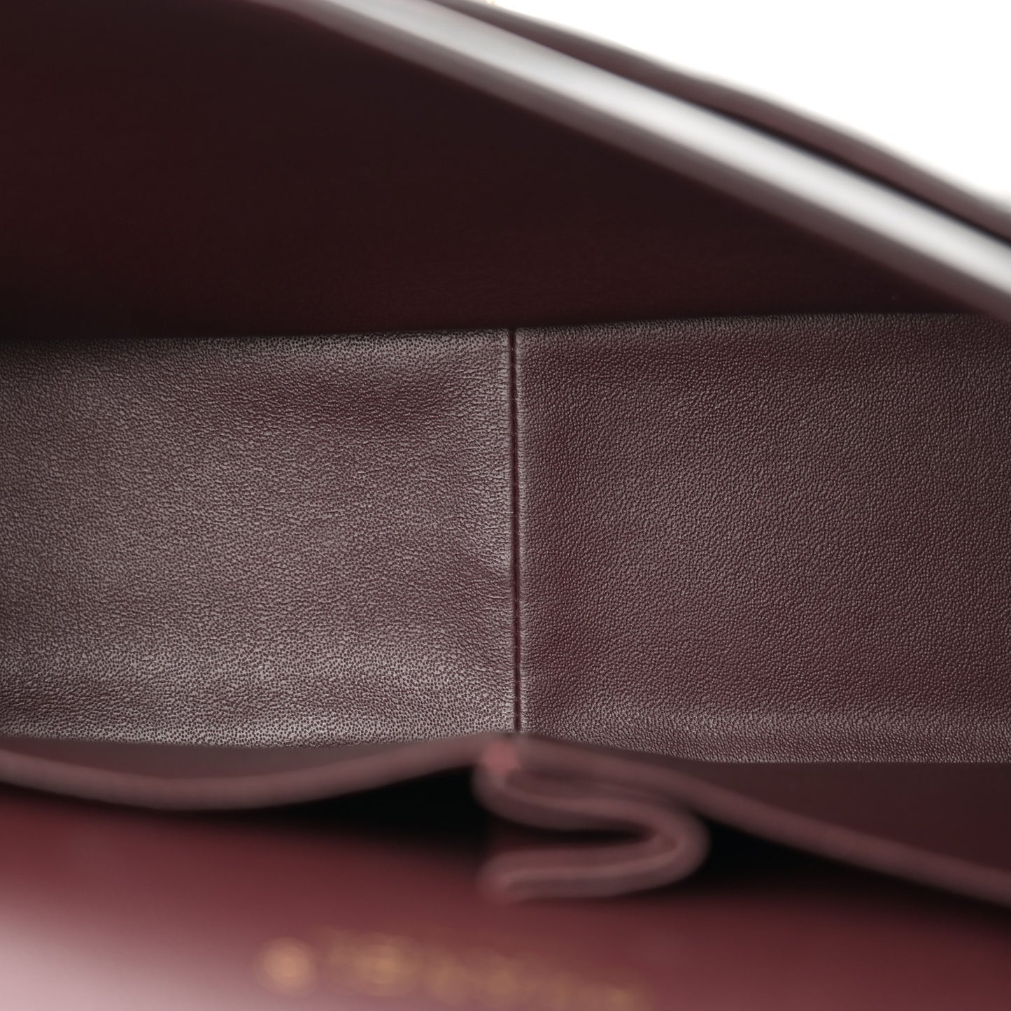 Lambskin Quilted Jumbo Double Flap Black