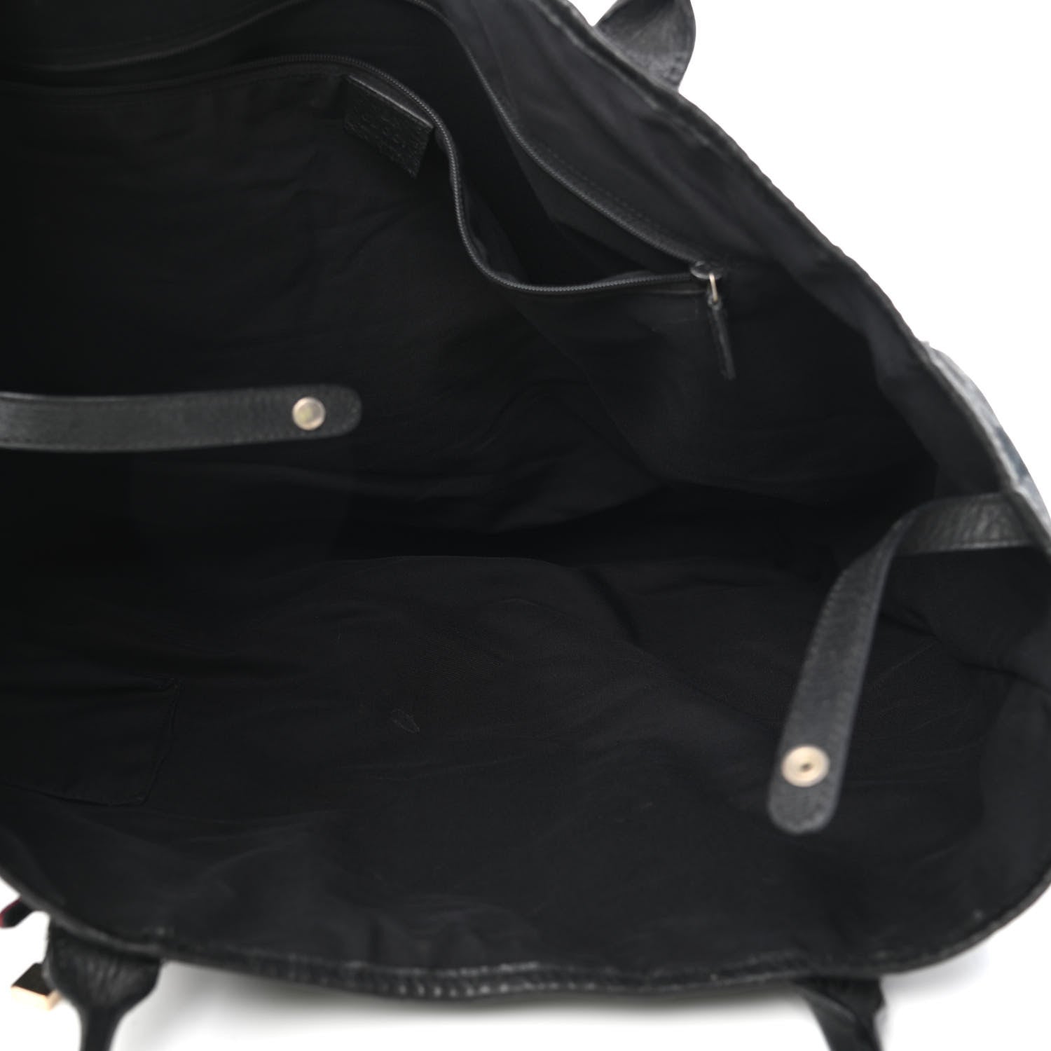 Gucci Monogram Large Princy Tote Black 5 of 10