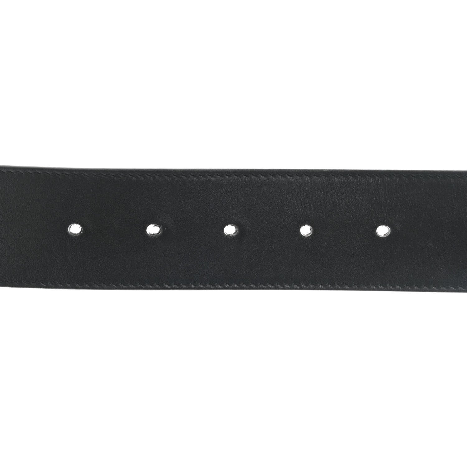 Gucci Calfskin Double G 40mm Belt 90 36 Black 5 of 5
