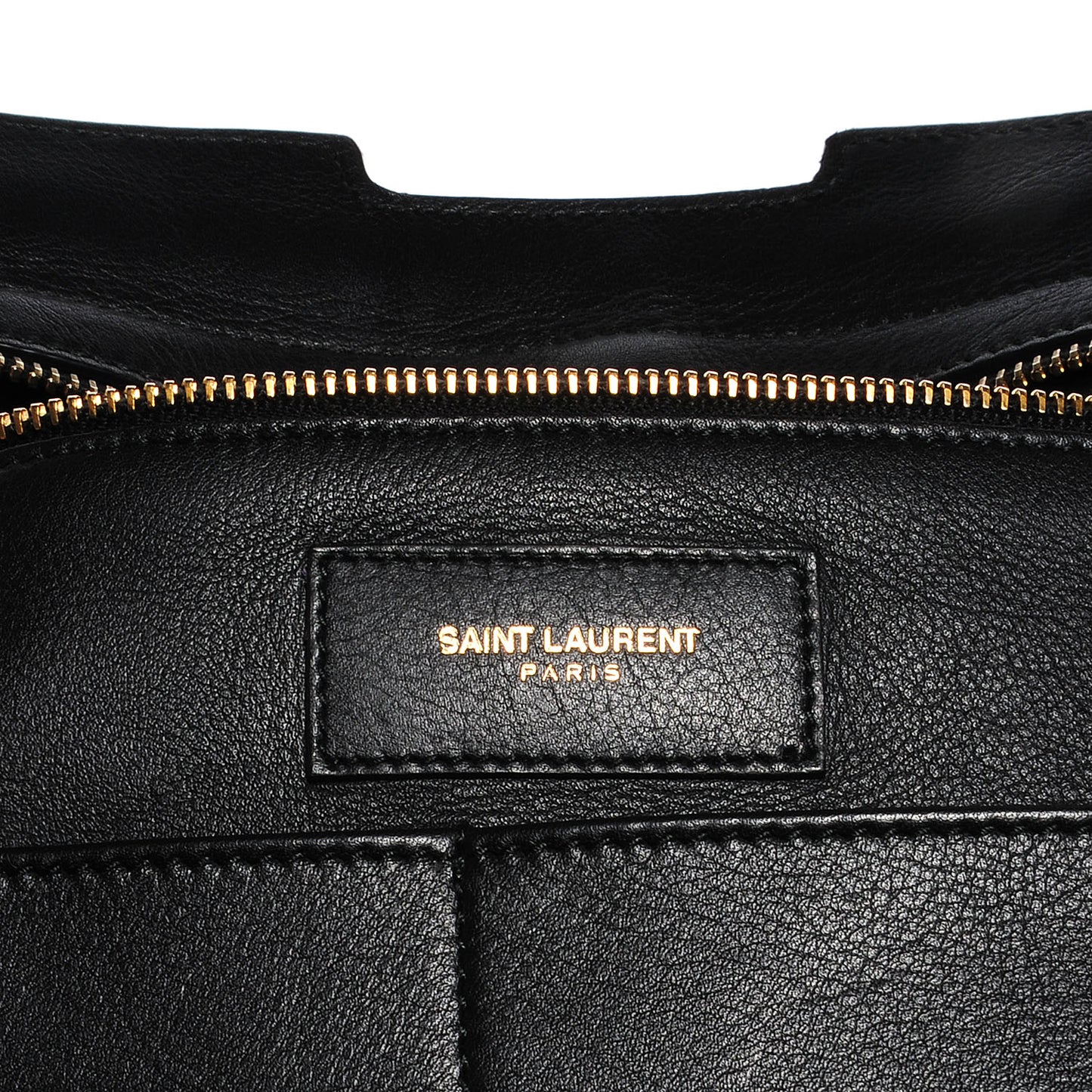 Calfskin Medium Classic Y Cabas Black