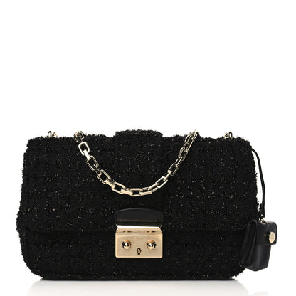 Christian Dior Tweed Miss Dior Pouch Black 1 of 9