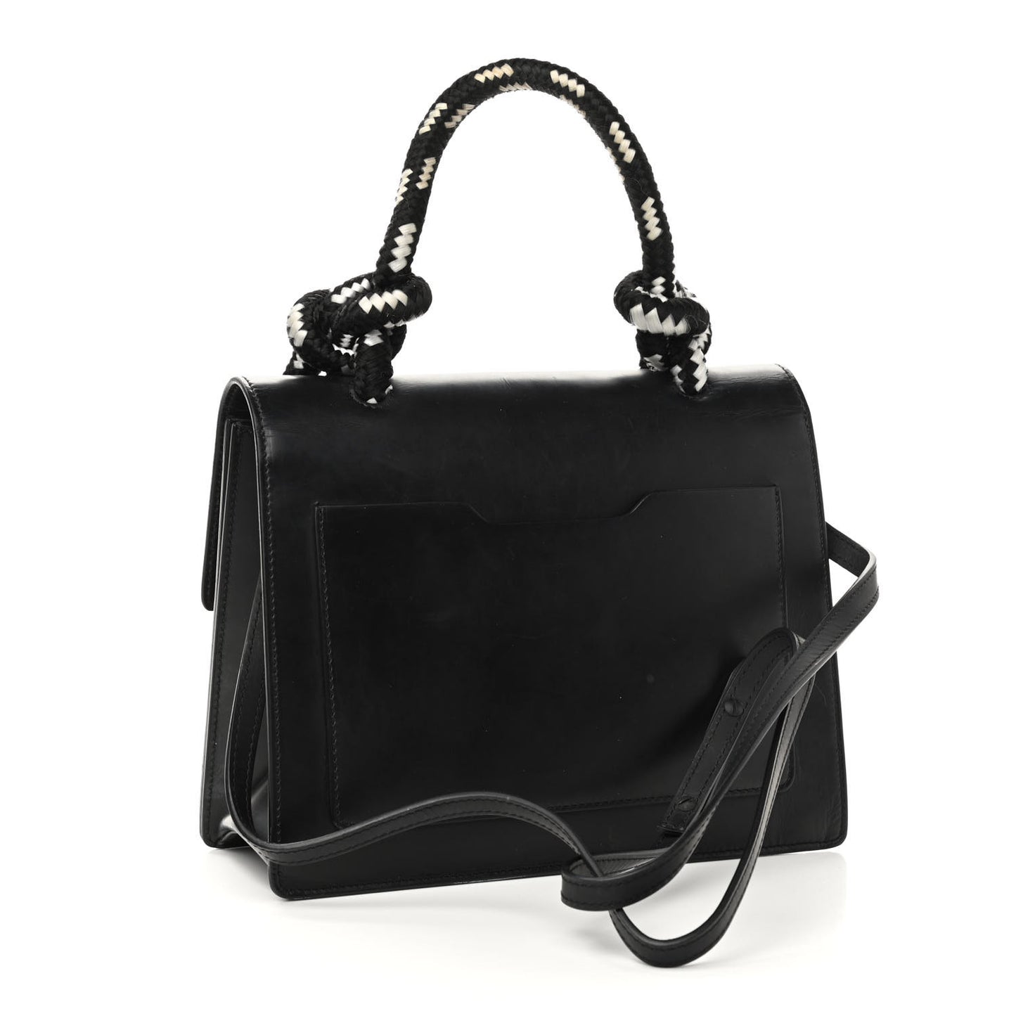 Calfskin 2.8 Jitney Gummy Bag Black
