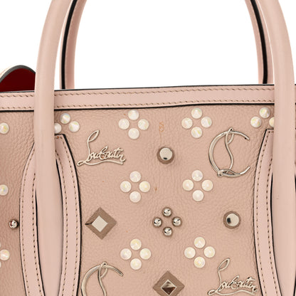 Christian Louboutin Calfskin Spikes Loubinthesky Medium Paloma Beige 11 of 16