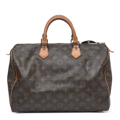 Louis Vuitton Monogram Speedy 35 1 of 13
