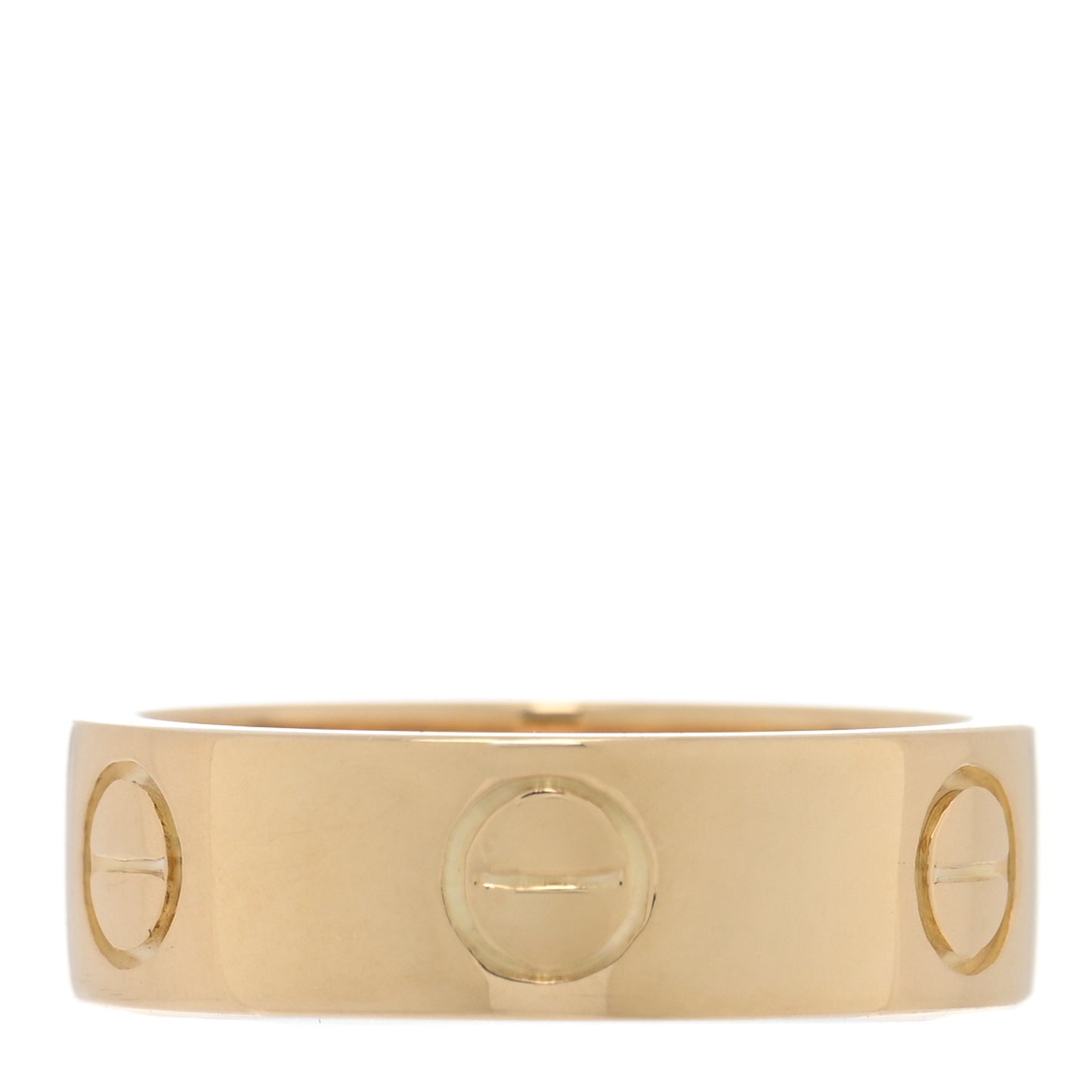 18K Yellow Gold 5.5mm LOVE Ring 49 4.75