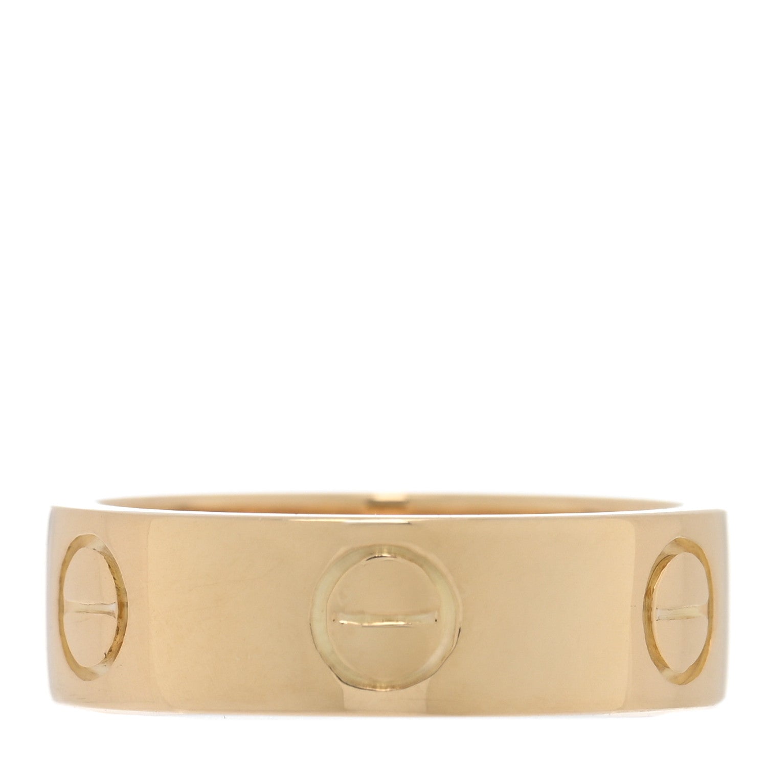 Cartier 18K Yellow Gold 5.5mm LOVE Ring 49 4.75 1 of 4