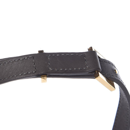 Tom Ford Calfskin Medium Sienna Crossbody Bag Graphite 7 of 11