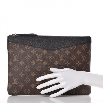 Louis Vuitton Monogram Daily Pouch Black 2 of 7