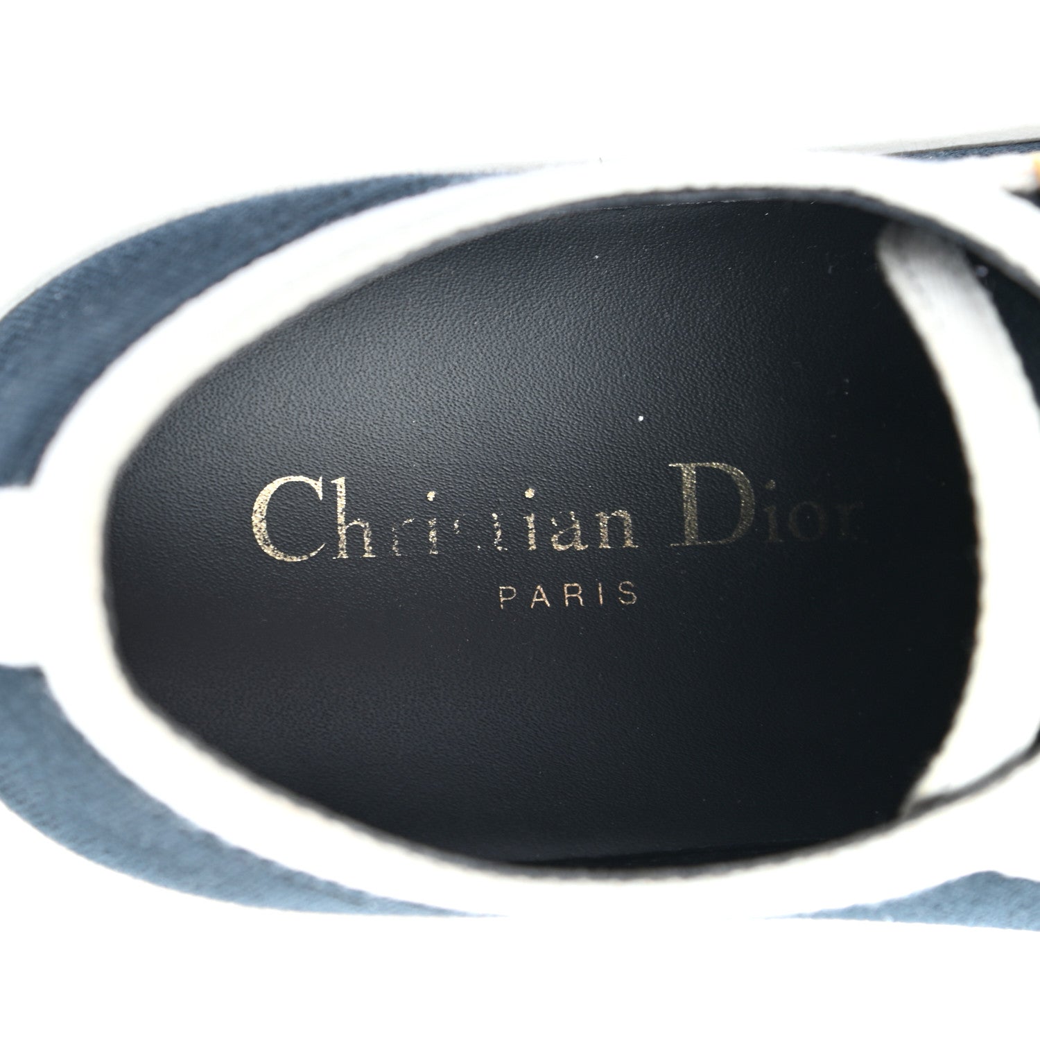 Christian Dior Canvas Walk'N'Dior Low Top Sneakers Black 7 of 8