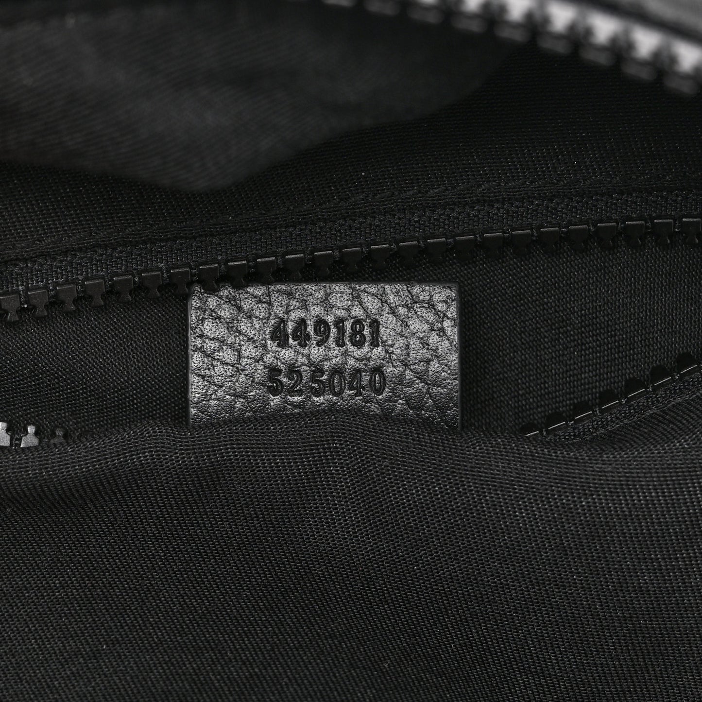 Nylon Monogram Slim Backpack Black