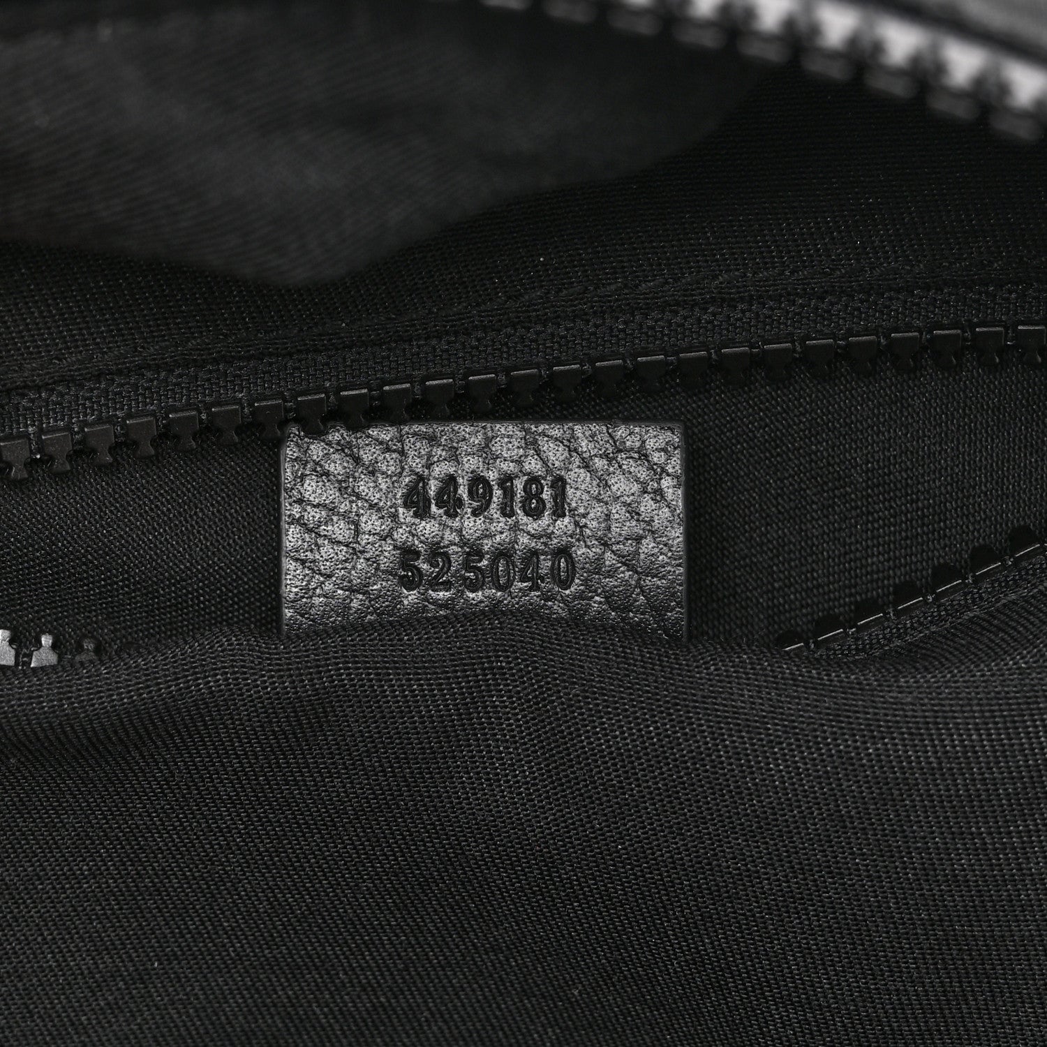 Gucci Nylon Monogram Slim Backpack Black 7 of 11